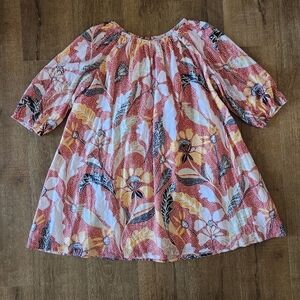 Elizabeth And James Off The Shoulder Uptown tTrapeze Dress XL vacation resort